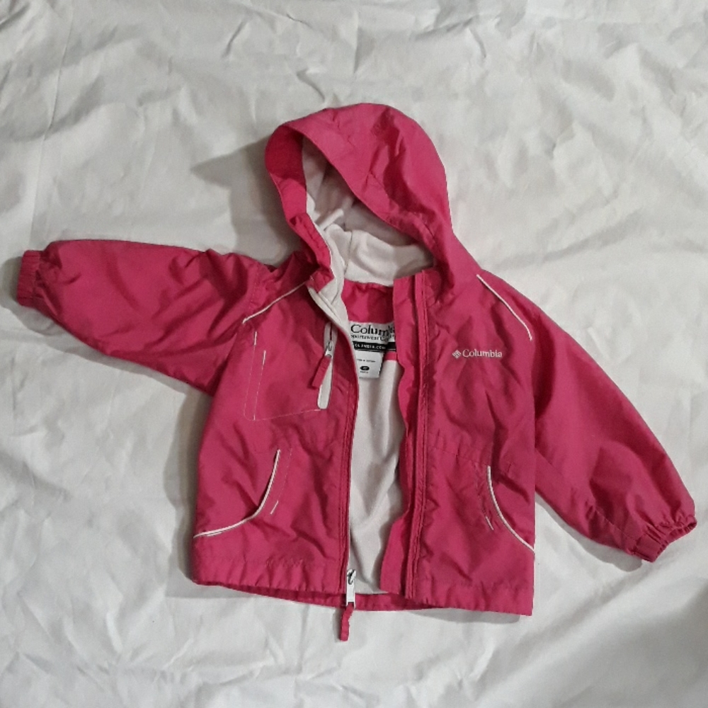 Columbia Baby Toddler Girl Hooded Jacket - Pink 2T